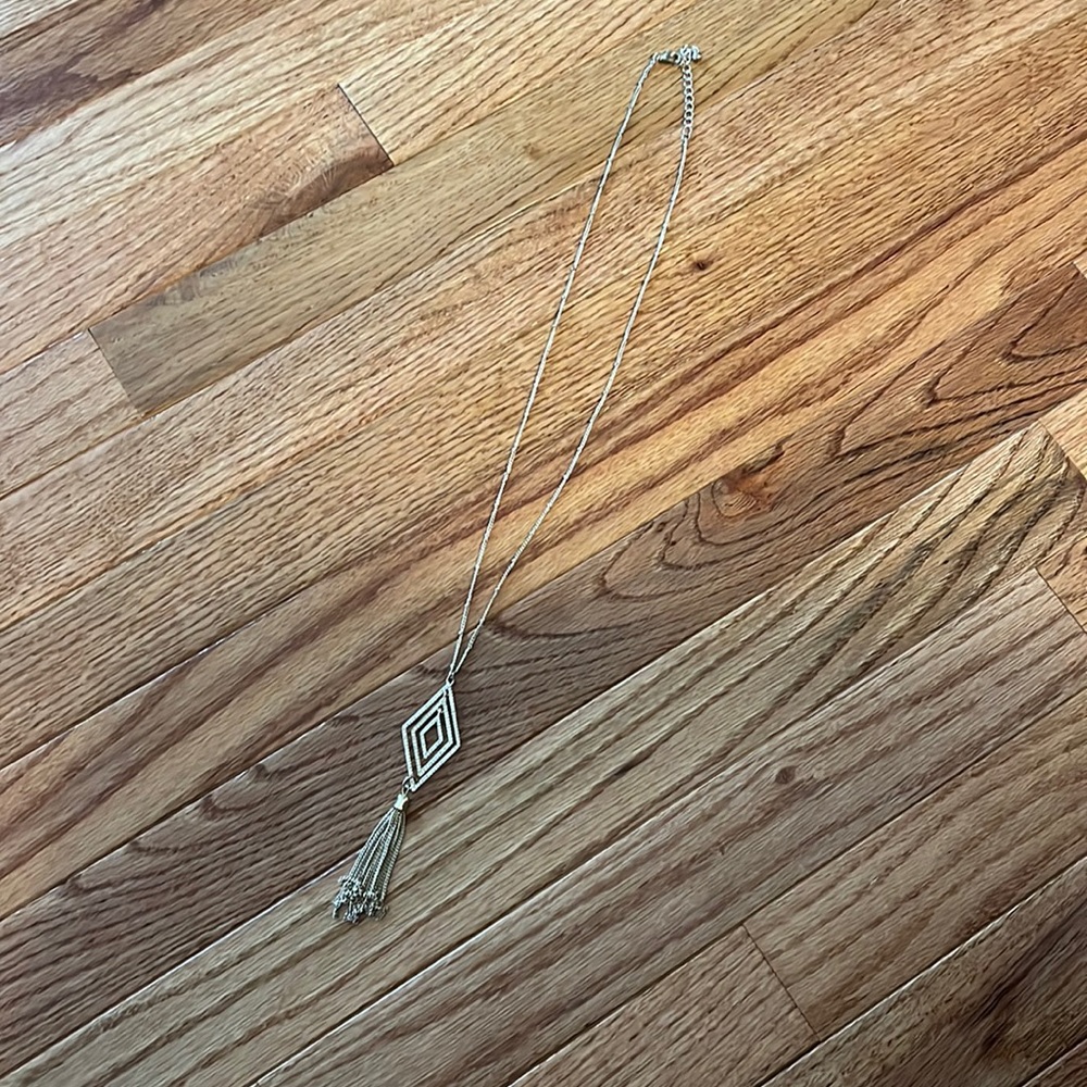 Long Gold Necklace